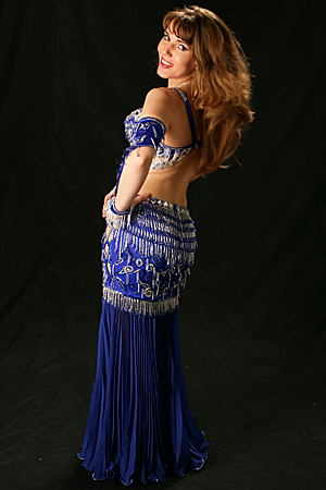 royal blue silver bella