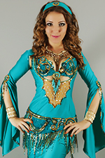 turquoise bella black silver 